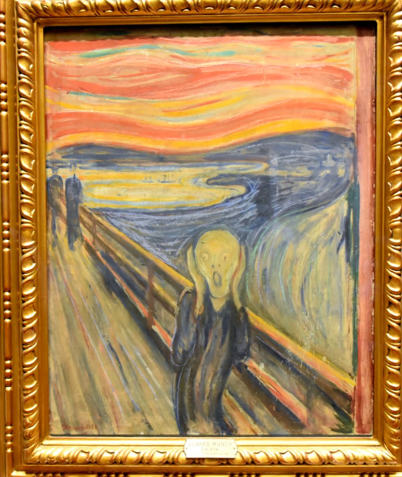 Edvard Munch, The Scream, 1893, National Gallery, Oslo (2) (36466272775)
