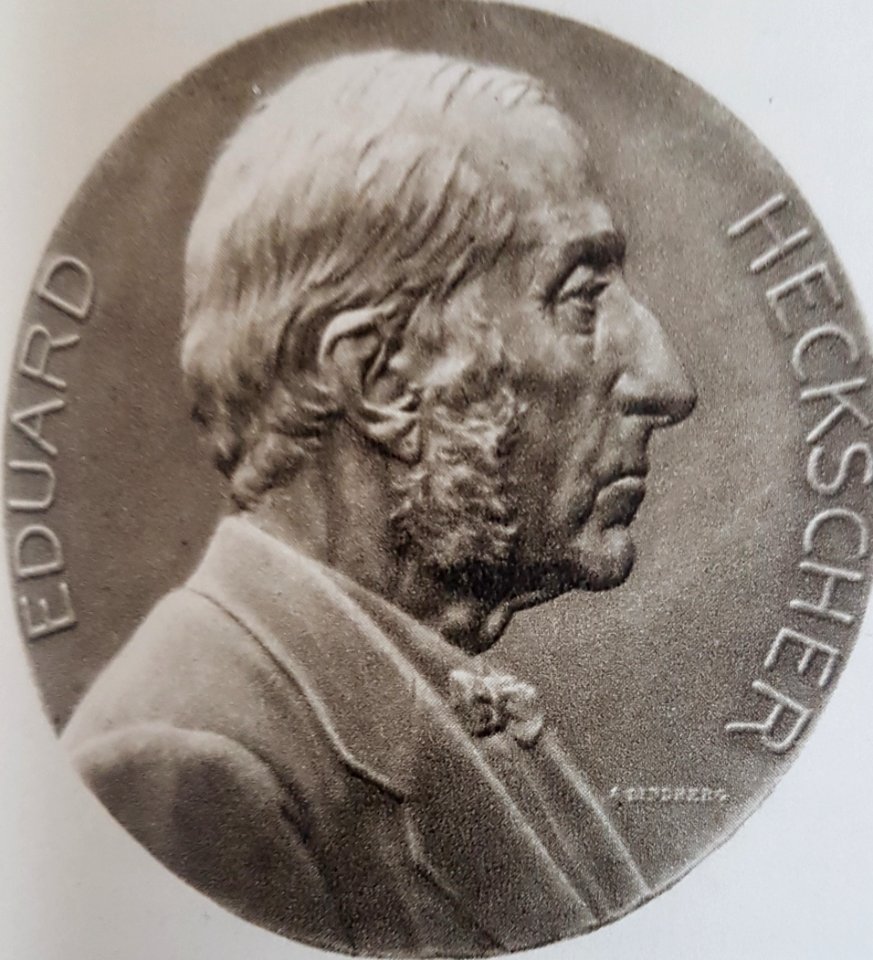 Eduard Heckscher x Adolf Lindberg