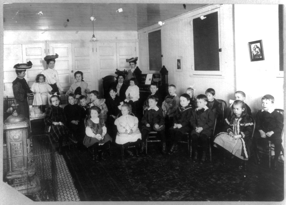 Education and School Children - The Sunday kindergarten and nursery LCCN2003655528