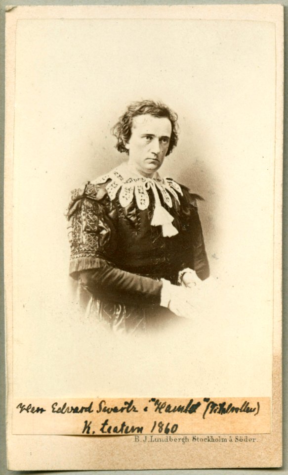 Edvard Swartz, rollporträtt - SMV - H8 083