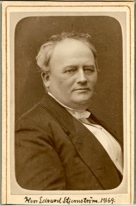 Edvard Stjernström, porträtt - SMV - H7 187
