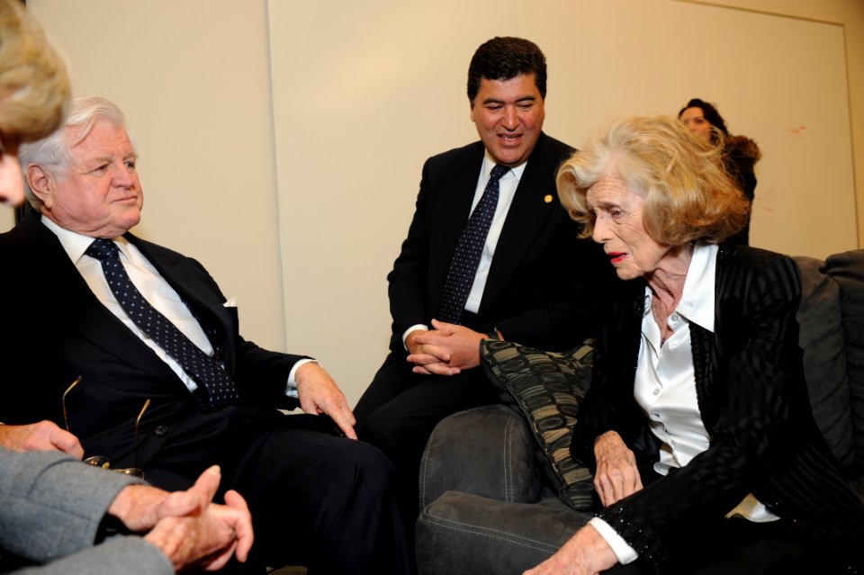 Edward Kennedy with Eunice Kennedy Shriver (14172688889)