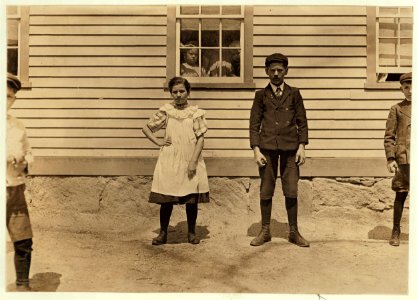 Edward St. Germain and sister Delia. She has been working in Phoenix (R.I.) Mill for 8 months. He works also. They cannot speak English. LOC nclc.01680