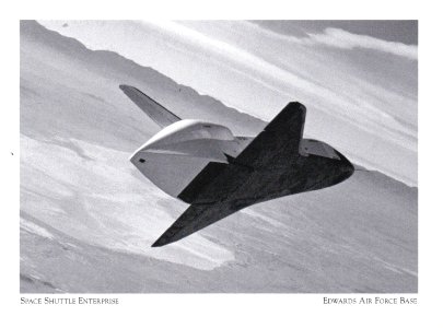 Edwards Air Force Base - Space Shuttle Enterprise