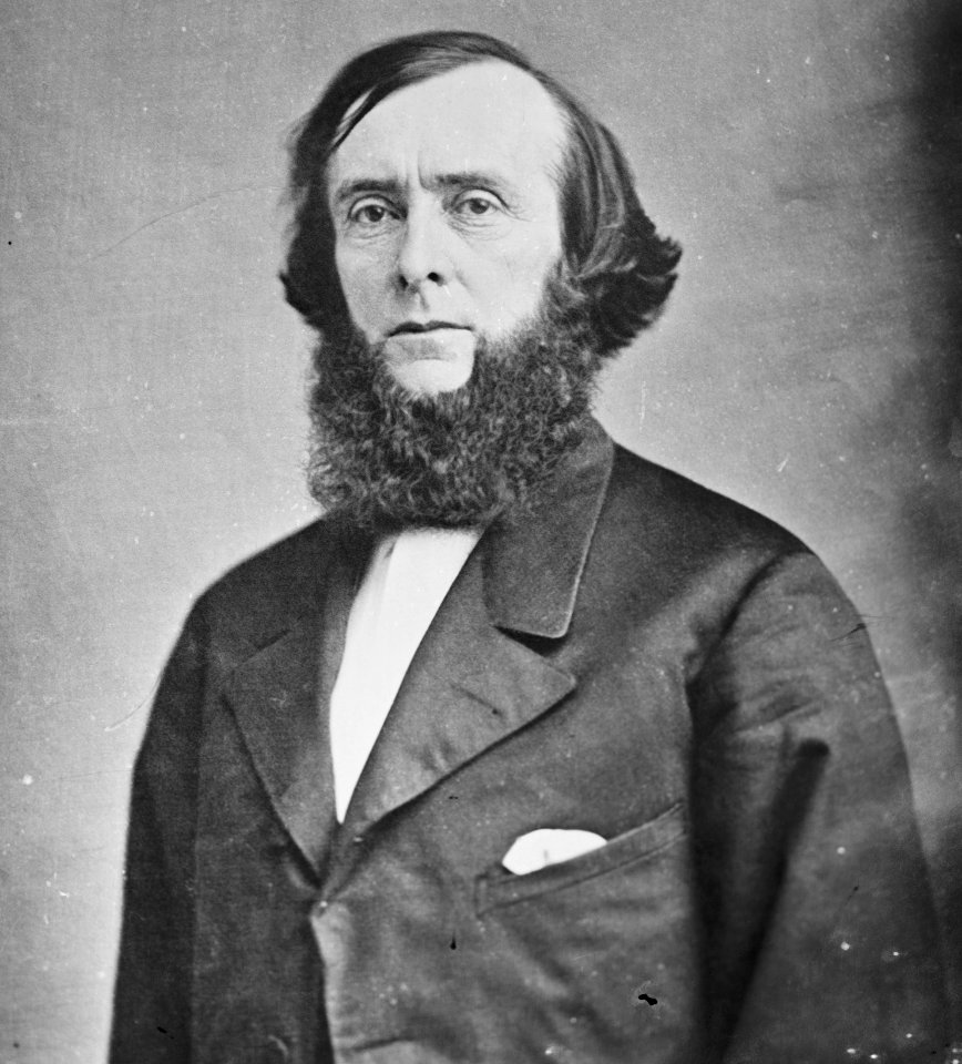 Edwards Pierrepont, Brady-Handy bw photo portrait, ca1865-1880