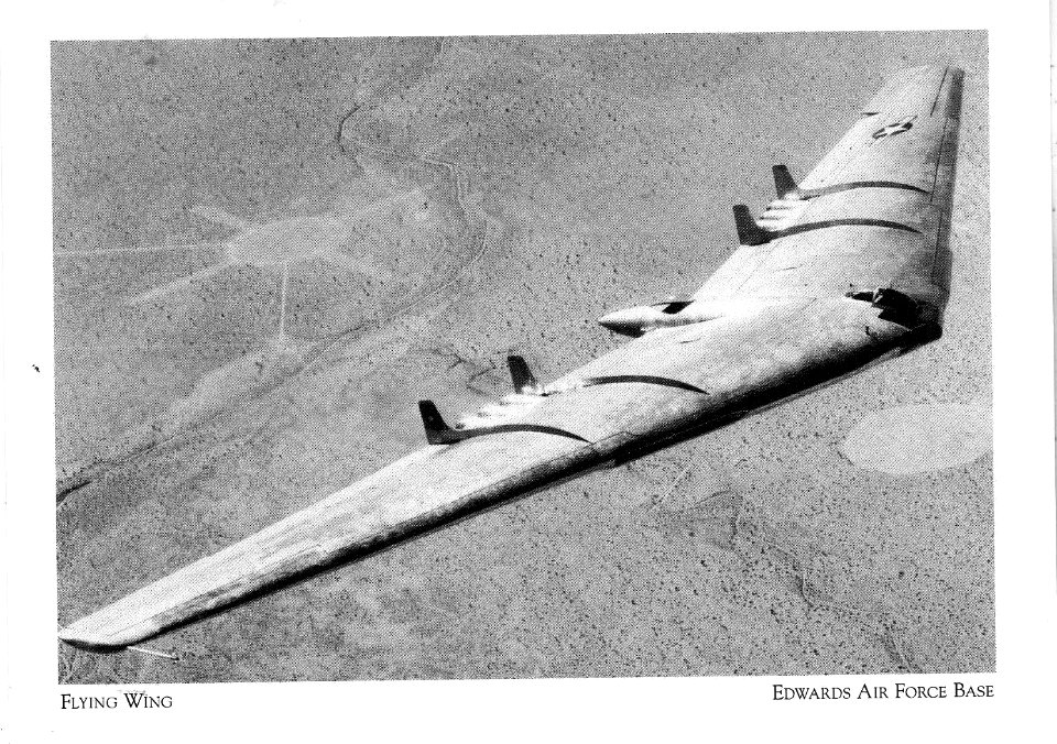 Edwards Air Force Base - Northrop YB-49 Flying Wing
