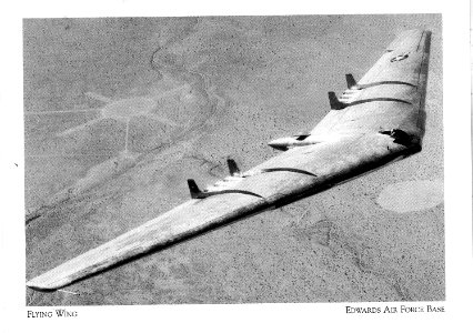 Edwards Air Force Base - Northrop YB-49 Flying Wing