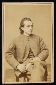 Edwin Booth, American actor and brother of John Wilkes Booth) - T.R. Burnham, photographer, 247 Washington Street, Boston LCCN2016652136