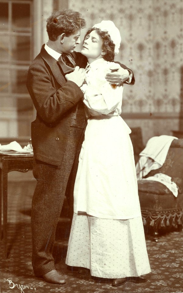 Edwin Arden, actor, and Eleanor Robson, actress (SAYRE 4777)