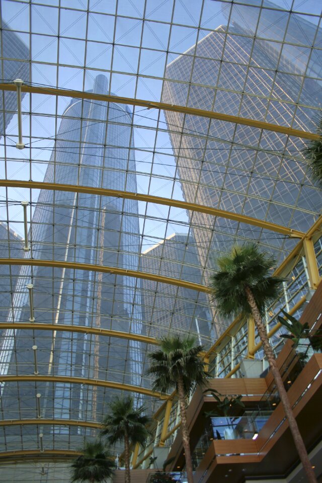 Indoor roof glass