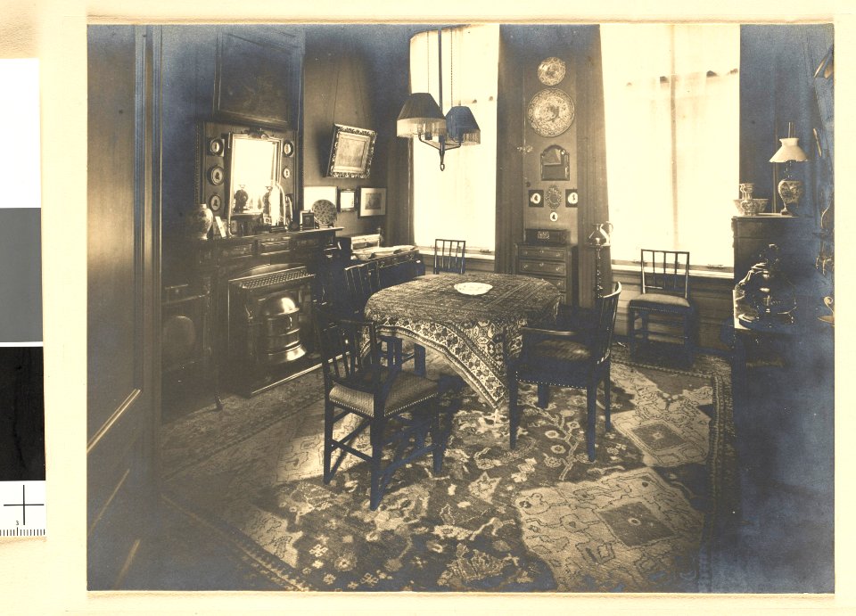 Eetkamer jhr. mr. Johan Ferdinand Backer, Keizersgracht 639, objectnr FB 112