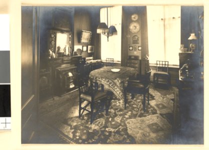 Eetkamer jhr. mr. Johan Ferdinand Backer, Keizersgracht 639, objectnr FB 112