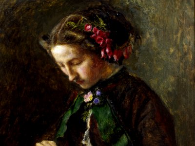 Effie-Gray - Portrait by John Everett Millais (1853)