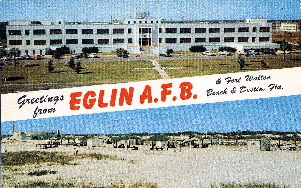 Eglin Air Force Base - Welcome Postcard