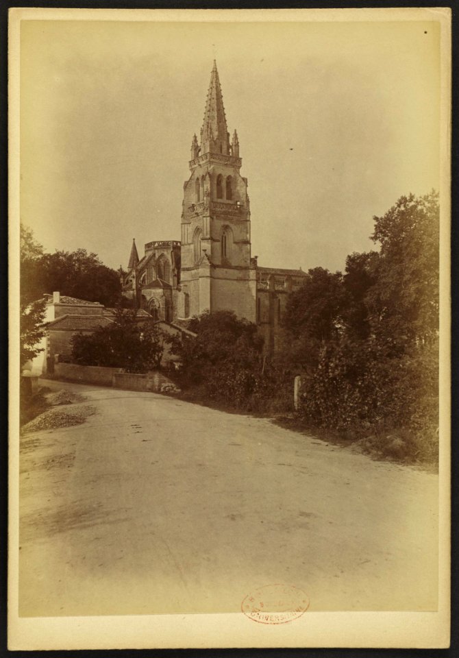 Eglise collégiale Notre-Dame d'Uzeste - J-A Brutails - Université Bordeaux Montaigne - 0300