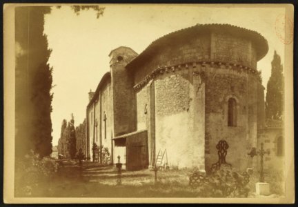 Eglise de Saint-Caprais-de-Bordeaux - J-A Brutails - Université Bordeaux Montaigne - 0077