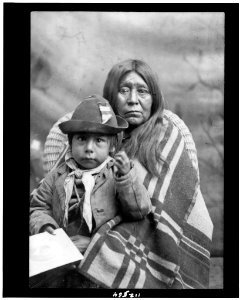 Eggelston squaw and papoose - Samuels & Mays, Meeker, Colo. LCCN94516030 photo