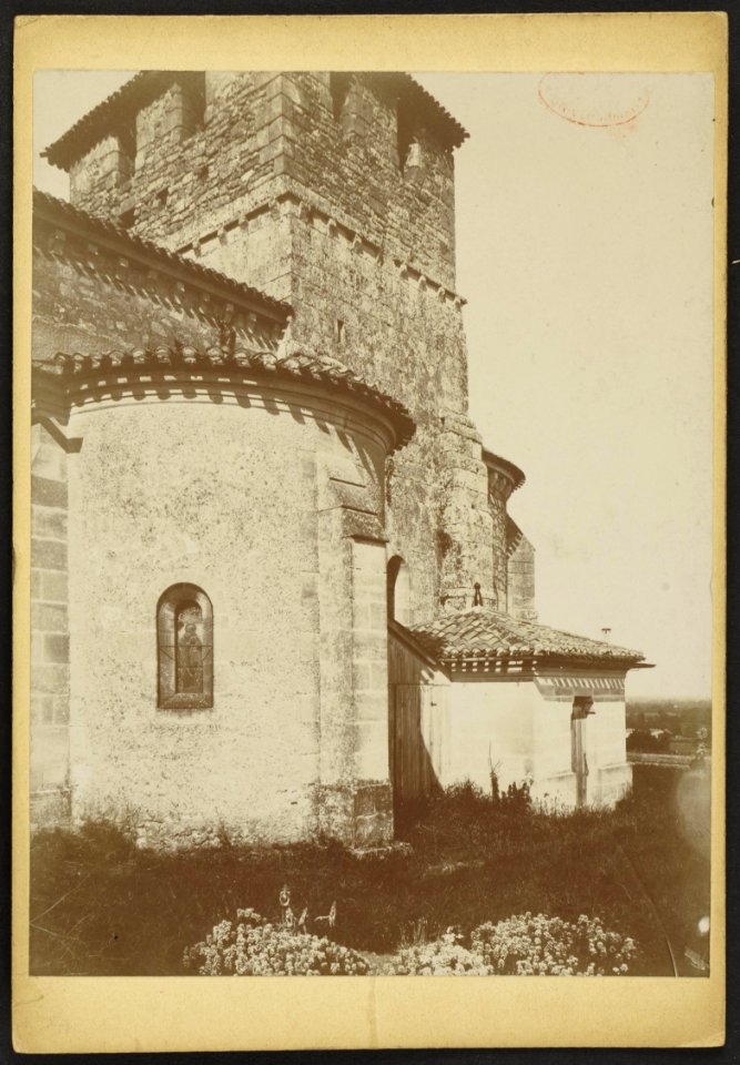 Eglise de Saint-Martin-de-Laye - J-A Brutails - Université Bordeaux Montaigne - 0581