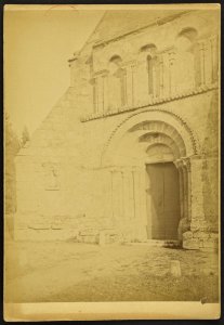 Eglise de Sainte-Colombe - J-A Brutails - Université Bordeaux Montaigne - 0193