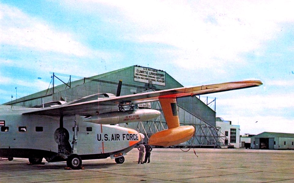 Eglin Air Force Base - Hangar with A-10B Catalina