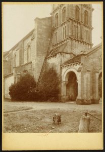 Eglise Notre-Dame de Bayon-sur-Gironde - J-A Brutails - Université Bordeaux Montaigne - 0628