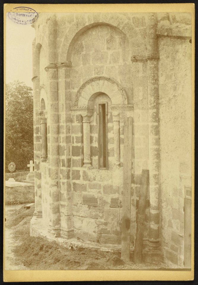 Eglise de Saint-Magne-de-Castillon - J-A Brutails - Université Bordeaux Montaigne - 0551
