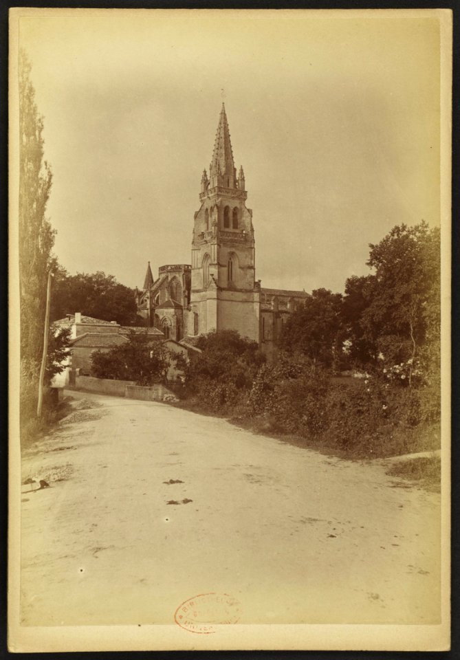 Eglise collégiale Notre-Dame d'Uzeste - J-A Brutails - Université Bordeaux Montaigne - 0297