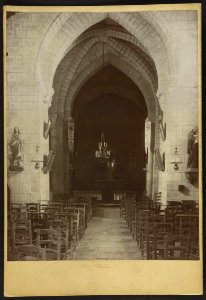 Eglise Notre-Dame de Doulezon - J-A Brutails - Université Bordeaux Montaigne - 0967