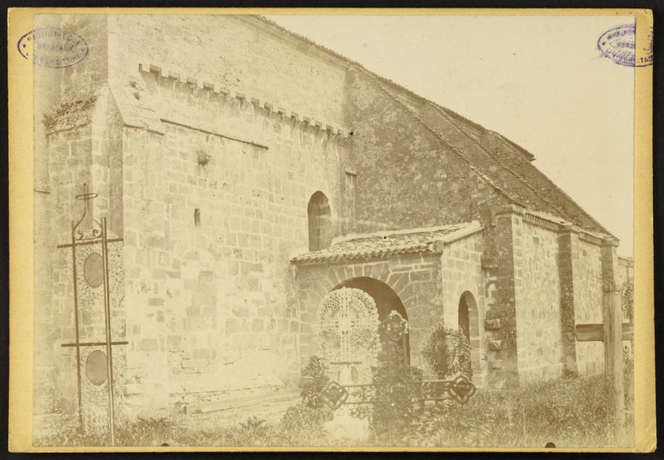 Eglise de Saint-Magne-de-Castillon - J-A Brutails - Université Bordeaux Montaigne - 0559