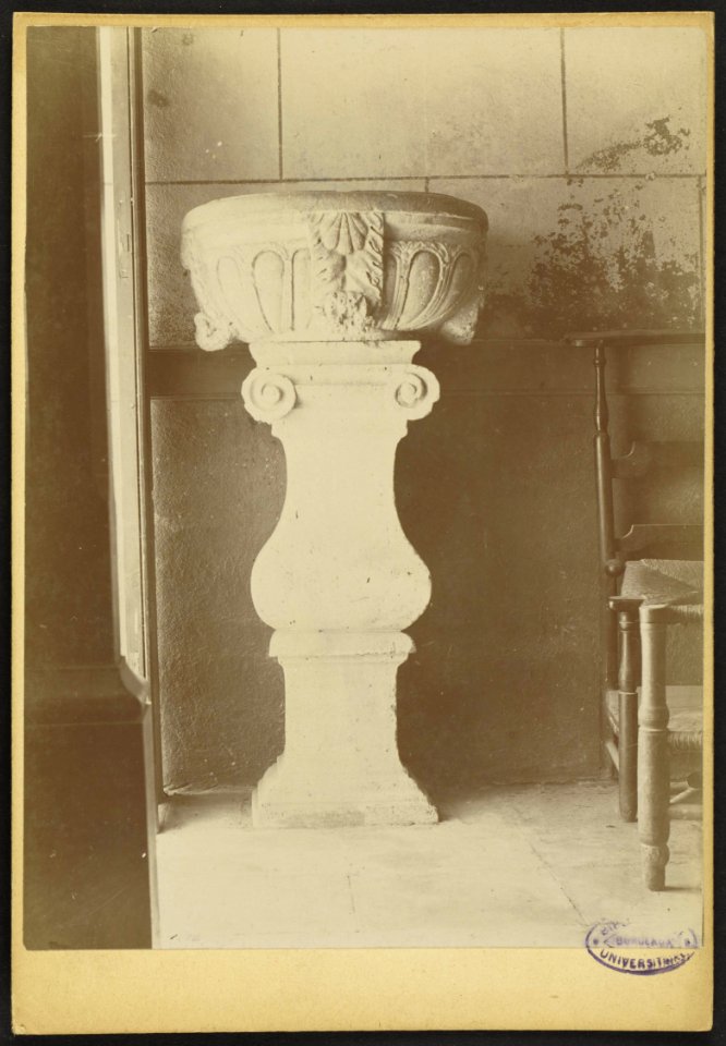 Eglise de Saint-Michel-de-Rivière - J-A Brutails - Université Bordeaux Montaigne - 0569