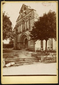 Eglise de Saint-Palais - J-A Brutails - Université Bordeaux Montaigne - 0383