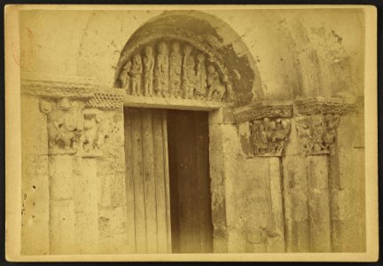 Eglise paroissiale de Sainte-Radegonde - J-A Brutails - Université Bordeaux Montaigne - 0206