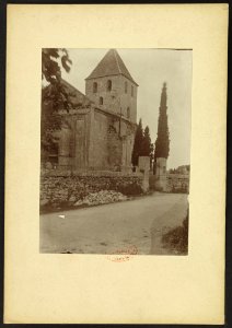 Eglise de Saint-Vincent-de-Pertignas - J-A Brutails - Université Bordeaux Montaigne - 1064
