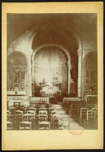 Eglise de Saint-Caprais-de-Bordeaux - J-A Brutails - Université Bordeaux Montaigne - 0753