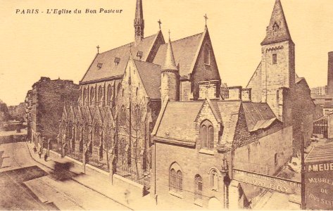 Eglise du Bon Pasteur alias église des flamands - extérieur