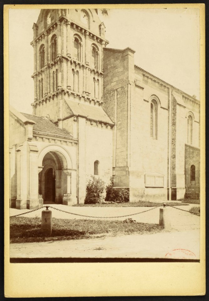 Eglise Notre-Dame de Bayon-sur-Gironde - J-A Brutails - Université Bordeaux Montaigne - 0154