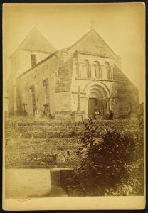 Eglise de Sainte-Colombe - J-A Brutails - Université Bordeaux Montaigne - 0194