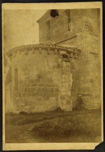 Eglise de Sainte-Colombe - J-A Brutails - Université Bordeaux Montaigne - 1844