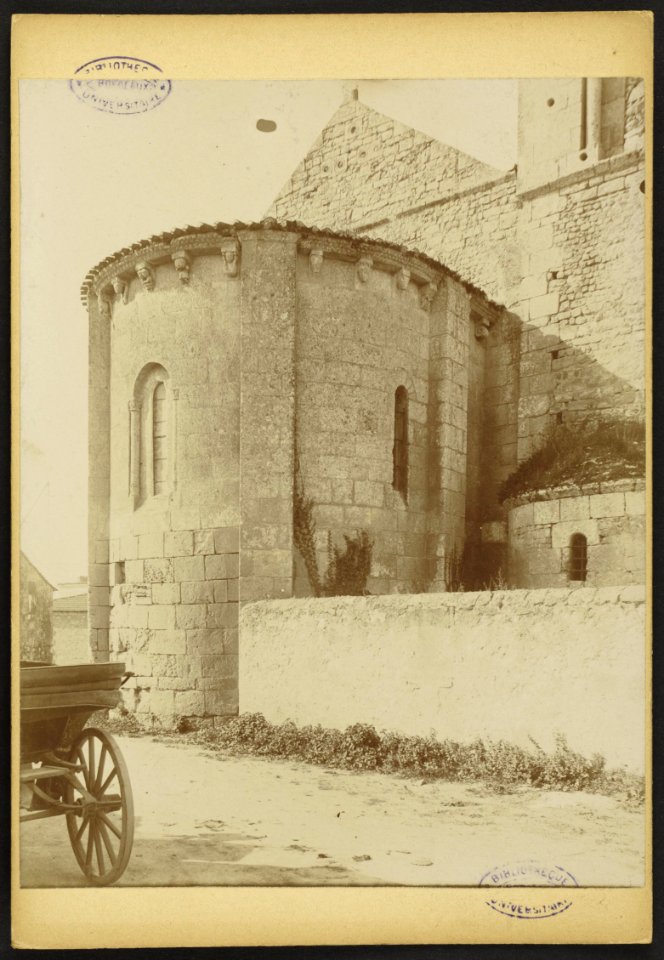 Eglise Saint-Georges de Montagne - J-A Brutails - Université Bordeaux Montaigne - 0541