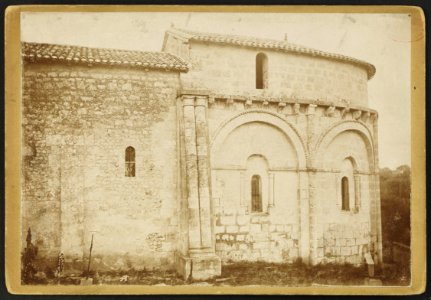 Eglise Saint-Jean de Saint-Aignan - J-A Brutails - Université Bordeaux Montaigne - 0174