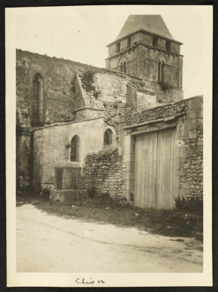Eglise Saint-André de Clion - J-A Brutails - Université Bordeaux Montaigne - 2212