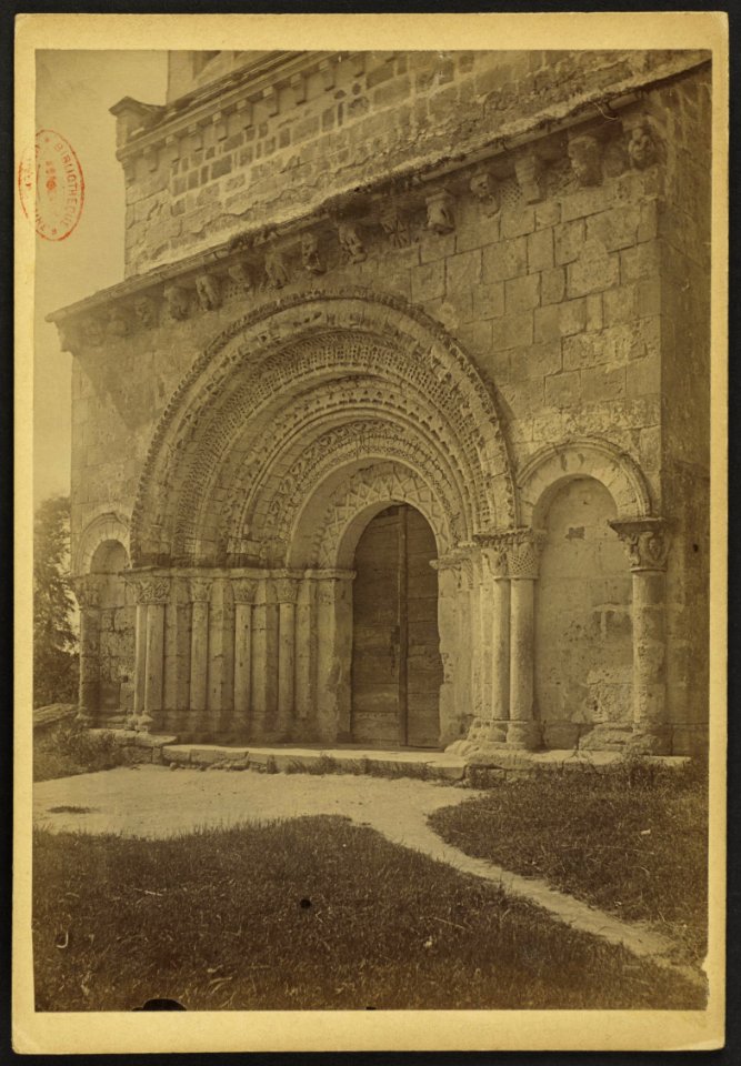 Eglise Saint-Martin de Saint-Martin-de-Sescas - J-A Brutails - Université Bordeaux Montaigne - 0309