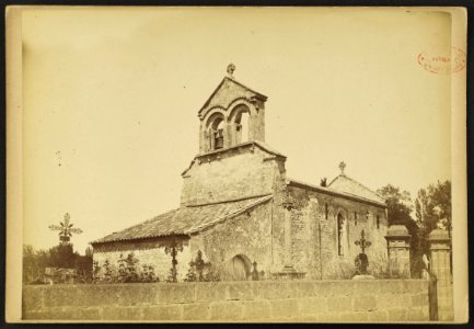 Eglise Saint-Genès de Virsac - J-A Brutails - Université Bordeaux Montaigne - 0091