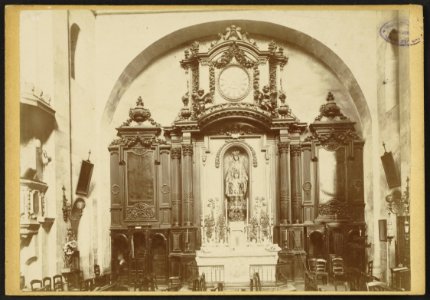 Eglise Saint-Paul-Saint-François-Xavier de Bordeaux - J-A Brutails - Université Bordeaux Montaigne - 0489