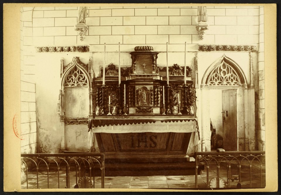 Eglise Saint-Laurent de Bossugan - J-A Brutails - Université Bordeaux Montaigne - 0672