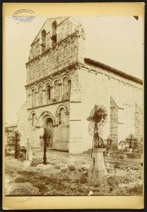 Eglise Saint-Martin de Francs - J-A Brutails - Université Bordeaux Montaigne - 0542
