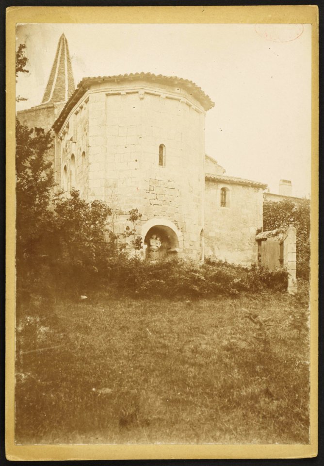 Eglise Saint-Cyr de Saint-Ciers-d'Abzac - J-A Brutails - Université Bordeaux Montaigne - 0196