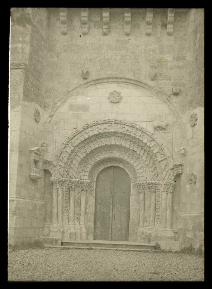 Eglise Saint-Martin-de-Haux - J-A Brutails - Université Bordeaux Montaigne - 2363