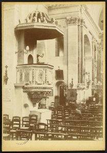Eglise Saint-Paul-Saint-François-Xavier de Bordeaux - J-A Brutails - Université Bordeaux Montaigne - 0491