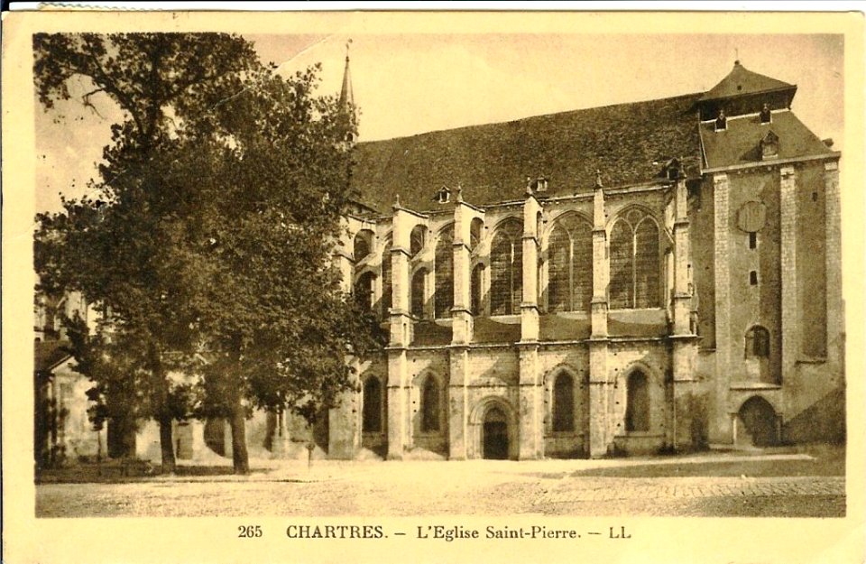 Eglise Saint-Pierre Chartres Eure-et-Loir (France)
